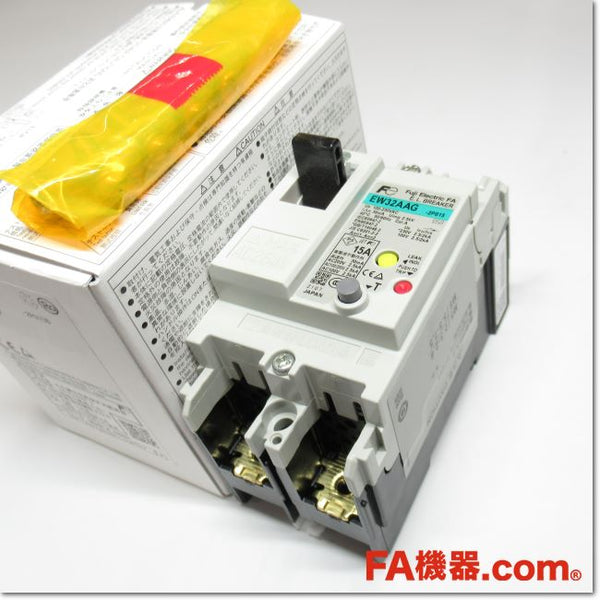 Japan (A)Unused,EW32AAG-2P015B 2P 15A 30mA 漏電遮断器