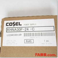Japan (A)Unused,KHNA30F-24-C Japanese equipment 24V 1.3A Japanese equipment,DC24V Output,COSEL 