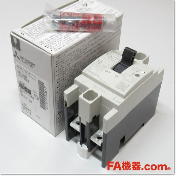 Japan (A)Unused,NV30-FA 2P 10A 30mA  漏電遮断器