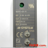 Japan (A)Unused,M5RS-4A-R 測温抵抗体変換器,Signal Converter,M-SYSTEM