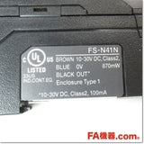 Japan (A)Unused,FS-N41N 2m Japanese equipment,Fiber Optic Sensor Amplifier,KEYENCE 