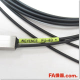 Japan (A)Unused,FU-40 2m fiber optic sensor module,KEYENCE 