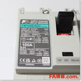 Japan (A)Unused,EW100EAGU-3P100 漏電遮断器 3P 100A 100/200/500切替,Earth Leakage Circuit Breaker,Fuji