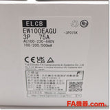 Japan (A)Unused,EW100EAGU-3P075 3P 75A 100/200/500切替,Earth Leakage Circuit Breaker,Fuji 