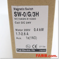 Japan (A)Unused,SW-0/G/3H DC24V 1a 1.7-2.6A Switch,Irreversible Type Electromagnetic Switch,Fuji 