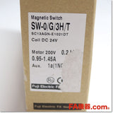 Japan (A)Unused,SW-0/G/3H/T DC24V 1a 0.95-1.45A 電磁開閉器,Irreversible Type Electromagnetic Switch,Fuji