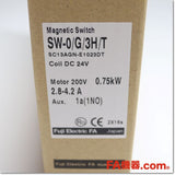 Japan (A)Unused,SW-0/G/3H/T DC24V 1a 2.8-4.2A 電磁開閉器,Irreversible Type Electromagnetic Switch,Fuji