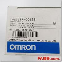 Japan (A)Unused,S82K-00728 Japanese equipment ±15V 0.2A,DC15V Output,OMRON 