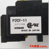 Japan (A)Unused,P2CF-11 丸形ソケット 表面接続 11ピン,Socket Contact / Retention Bracket,OMRON 