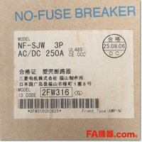 Japan (A)Unused,NF-SJW 3P 250A ノーヒューズ遮断器 UL登録品,MCCB 3 Poles,MITSUBISHI 