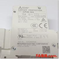 Japan (A)Unused,CP30-BA 3P 1-MD 15A circuit protector,Circuit Protector 3-Pole,MITSUBISHI 