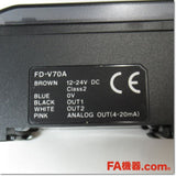 Japan (A)Unused,FD-V70A アンプ分離型デジタル流量センサ アンプユニット DINレール取付タイプ,Flow Sensor,KEYENCE