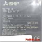 Japan (A)Unused,RY42NT2P トランジスタ出力ユニット シンクタイプ,I/O Module,MITSUBISHI