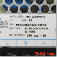 Japan (A)Unused,PMT-24V35W2BA パワーサプライ 24V 1.5A,DC24V Output,Other