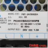 Japan (A)Unused,PMT-24V35W2BA 24V 1.5A,DC24V Output,Other 