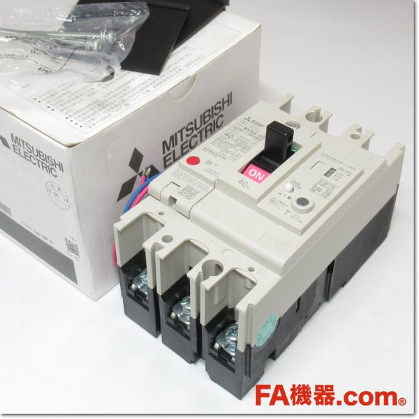 Japan (A)Unused,NV63-HV 3P 40A 100/200/500mA AL-1LS 漏電遮断器 警報スイッチ付き