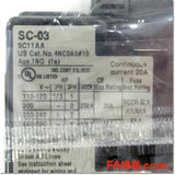 Japan (A)Unused,SC-03 AC100V 1a Electromagnetic Contactor,Fuji 