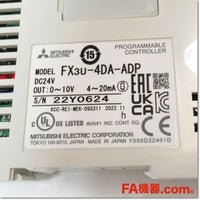 Japan (A)Unused,FX3U-4DA-ADP Japan (A) 4ch,Analog Module,MITSUBISHI 