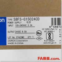 Japan (A)Unused,S8FS-G15024CD 24V 6.5A DINレール取付け,DC24V Output,OMRON 