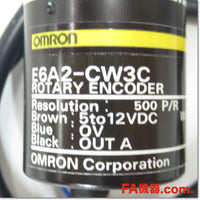 Japan (A)Unused,E6A2-CW3C 500P/R 0.5M ロータリエンコーダ インクリメンタル形 外径φ25 DC5-12V,Rotary Encoder,OMRON