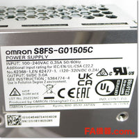 Japan (A)Unused,S8FS-G01505C Japanese equipment,DC5V Output,OMRON 