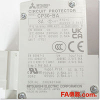 Japan (A)Unused,CP30-BA 1P 1-M 3A circuit protector 1-Pole,MITSUBISHI 