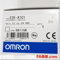 Japan (A)Unused,E2E-X1C1 小径タイプ円柱型近接センサ 直流3線式 シールドタイプ M5 NO,Amplifier Built-in Proximity Sensor,OMRON
