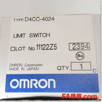 Japan (A)Unused,D4CC-4024 小形リミットスイッチ ローラ・レバー形 1c,Limit Switch,OMRON