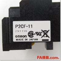 Japan (A)Unused,P2CF-11 丸形ソケット 表面接続 11ピン,Socket Contact / Retention Bracket,OMRON