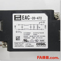 Japan (A)Unused,EAC-20-472 コモンモードノイズフィルタ 20A,Noise Filter / Surge Suppressor,COSEL