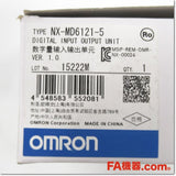 Japan (A)Unused,NX-MD6121-5 デジタル入出力混合ユニット 入力16点 出力16点 DC入力/トランジ スタ出力ユニット Ver.1.0,I/O Module,OMRON