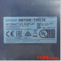 Japan (A)Unused,NB10W-TW01B 10.1インチワイド TFTカラー Ver.1.1,NA / NB Series,OMRON 