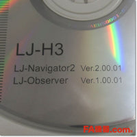 Japan (A)Unused,LJ-H3 超高速インラインプロファイル測定器 PCソフトウェア,Laser Displacement Meter / Sensor,KEYENCE