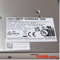 Japan (A)Unused,S8FS-G30024C-500 スイッチング・パワーサプライ 24V 14A カバー付き,DC24V Output,OMRON