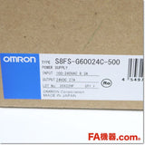 Japan (A)Unused,S8FS-G60024C-500 スイッチング・パワーサプライ 24V 27A カバー付き,DC24V Output,OMRON