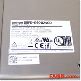 Japan (A)Unused,S8FS-G60024CD スイッチング・パワーサプライ 24V 27A カバー付き DINレール取りつけ,DC24V Output,OMRON