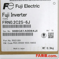 Japan (A)Unused,FRN0.2C2S-6J インバータ 単相100V 0.2kW,Fuji,Fuji