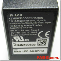 Japan (A)Unused,IV-G10 照明一体型画像判別センサ IV-G用 センサアンプ 親機,Controller / Monitor,KEYENCE