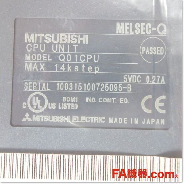 Japan (A)Unused,Q01UCPUユニバーサルモデルQCPU,machine spare parts,Machine Parts ...
