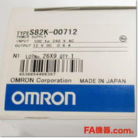 Japan (A)Unused,S82K-00712 Japanese equipment DC12V 0.6A,DC12V Output,OMRON 