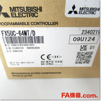 Japan (A)Unused,FX5UC-64MT/D CPUユニット DC入力 トランジスタ出力 DC24V,Main Module,MITSUBISHI