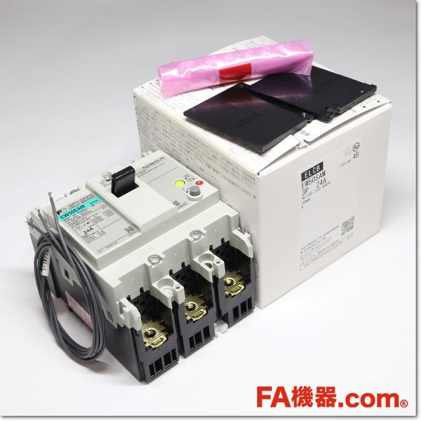 Japan (A)Unused,EW50SAM-3P024A 4B 3P 24A 30mA K 漏電遮断器 警報スイッチ付き