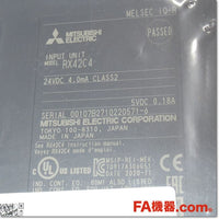 Japan (A)Unused,RX42C4 DC入力ユニット プラスコモン/マイナスコモン共用タイプ,I/O Module,MITSUBISHI