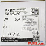 Japan (A)Unused,BW125JAG-3P060 Japan (A) 3P 60A, MCCB 3 Poles, Fuji 