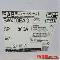 Japan (A)Unused,BW400EAG-3P300 Japan 3P 300A 補助スイッチ、警報スイッチ付き,MCCB 3 Poles,Fuji 