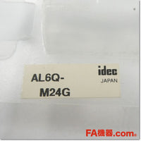 Japan (A)Unused,AL6Q-M24G φ16 照光押ボタンスイッチ 正角形 2c AC/DC24,Illuminated Push Button Switch,IDEC