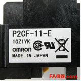 Japan (A)Unused,P2CF-11-E 表面接続11ピン丸形ソケット,Socket Contact / Retention Bracket,OMRON 