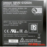 Japan (A)Unused,S8VK-G12024 スイッチング・パワーサプライ 24V 5A,DC24V Output,OMRON