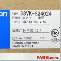 Japan (A)Unused,S8VK-G24024 スイッチング・パワーサプライ 24V 10A,DC24V Output,OMRON