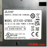 Japan (A)Unused,GT2105-QTBDS GOT本体 5.7型 TFTカラー液晶 DC24V,GOT2000 Series,MITSUBISHI